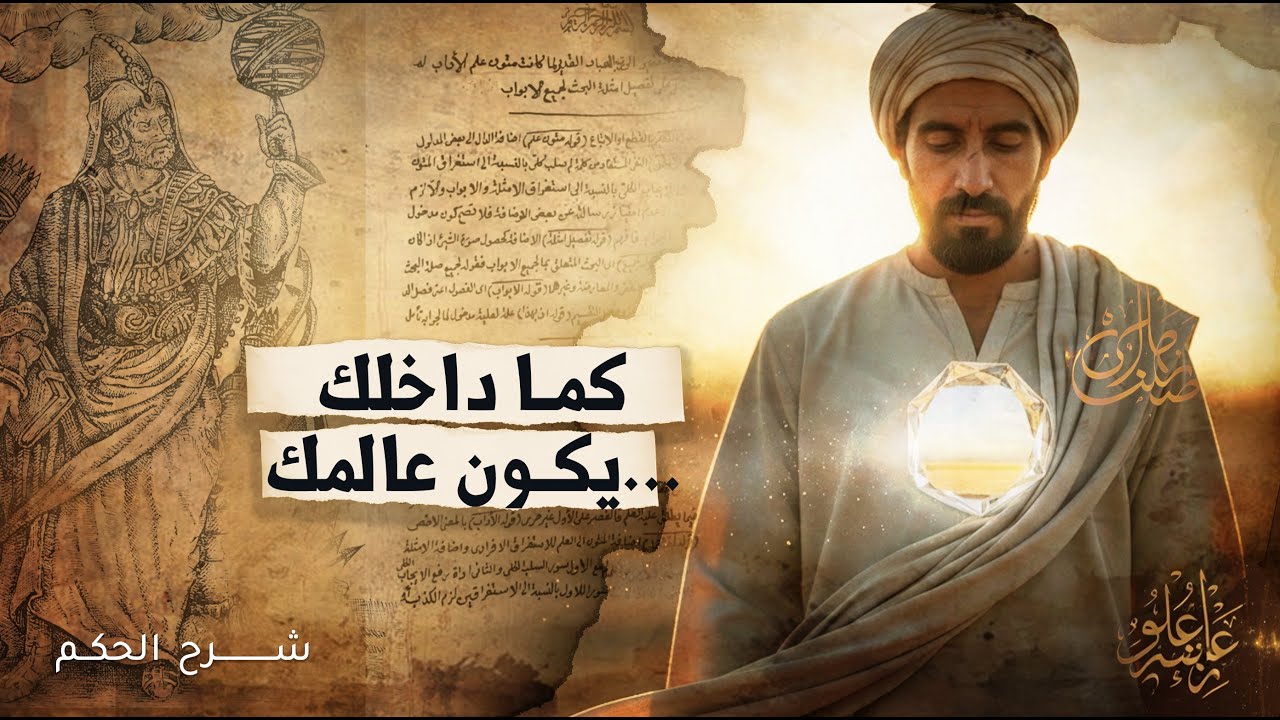 عالمك هو مرآة لما داخلك فاحذر