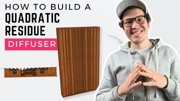 How To Build A Quadratic Residue Diffuser (QRD)