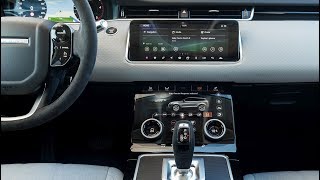 2020 RANGE ROVER EVOQUE : INTERIOR\/ INFOTAINMENT\/ FRONT \& REAR\/ FEATURES\/ IN DEPTH LOOK