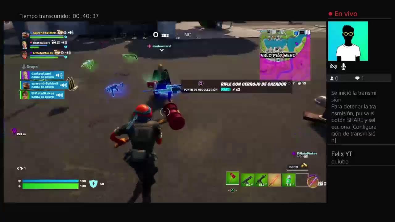 Transmisión de PS4 en vivo de sparend-Spider9