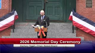 2026 Memorial Day Ceremony