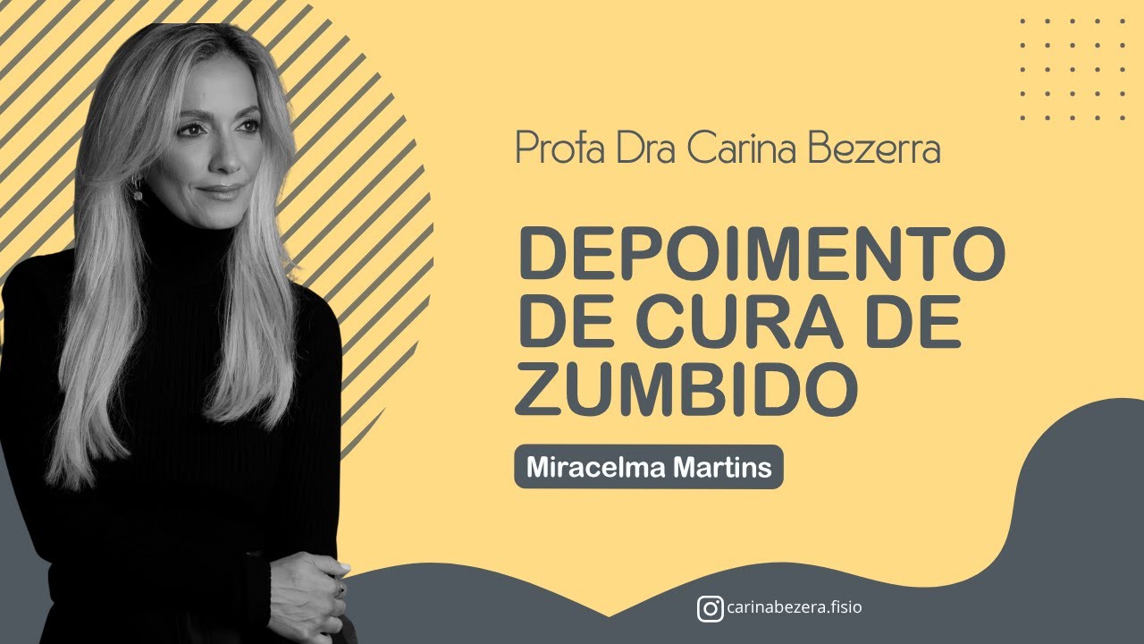 Depoimento de cura de zumbido com Miracelma Martins