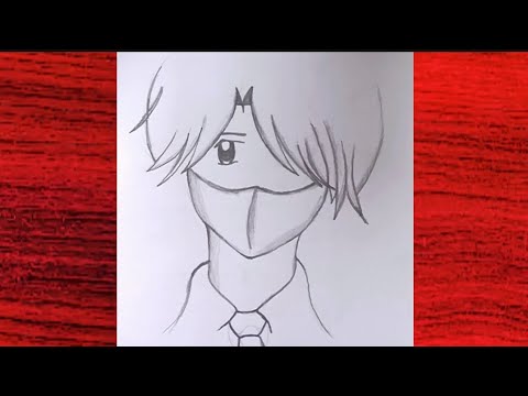 Easy anime drawing How to draw anime step by step|| Easy drawing for ...