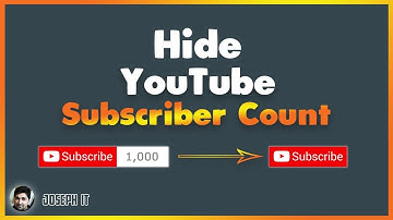 How to Hide YouTube Subscribers Count | Latest and Old Method