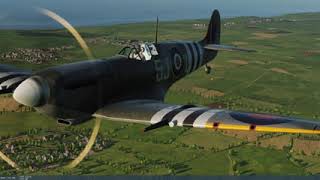 DCS Spitfire Mk IX - First Impressions at 3840x1080 w/TrackIR