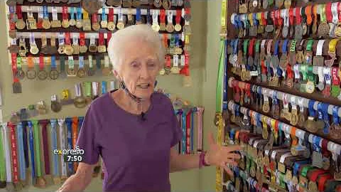 89-year-old Randburg Running Legend, Deirdre Larkin