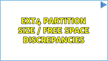 Ubuntu: ext4 partition size / free space discrepancies (3 Solutions!!)