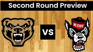 Oakland vs NC State Preview - South Region Second Round