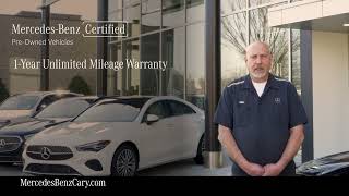 Mercedes-Benz of Cary Certified Pre-Owned - Service you can count on.