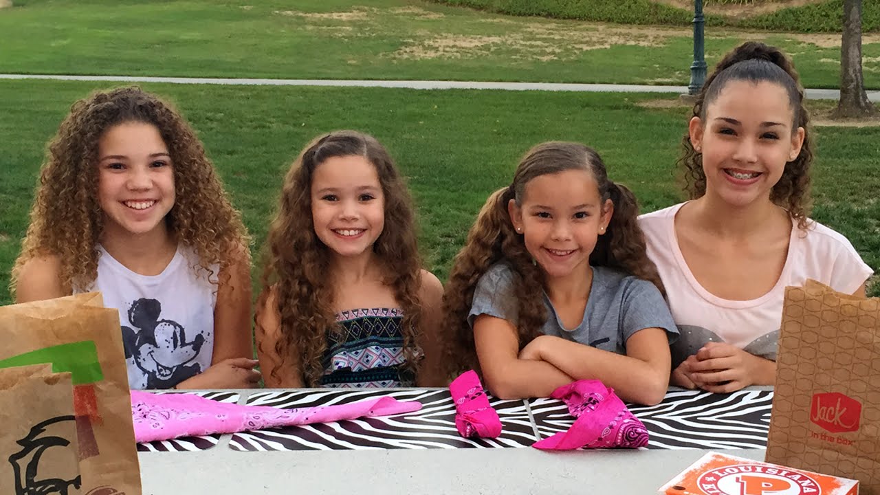 Chicken Nugget Challenge!! (Haschak Sisters) YouTube