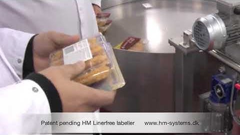 HM Linerless/linerfree Hi speed labeller