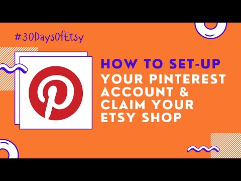 How To Set-Up Pinterest For Your Etsy Shop | Pinterest For Business | How To Start an Etsy Shop