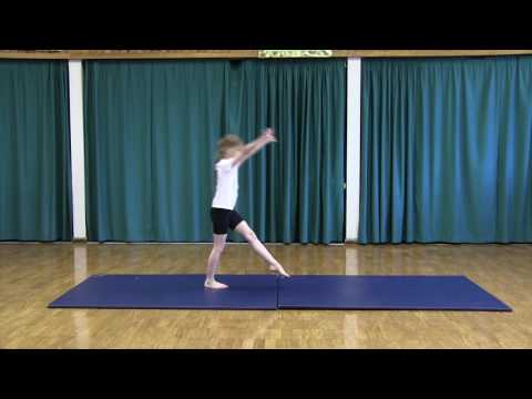 Primary PE lesson ideas for teachers. Gymnastics - Advanced 14 Piece Sequence