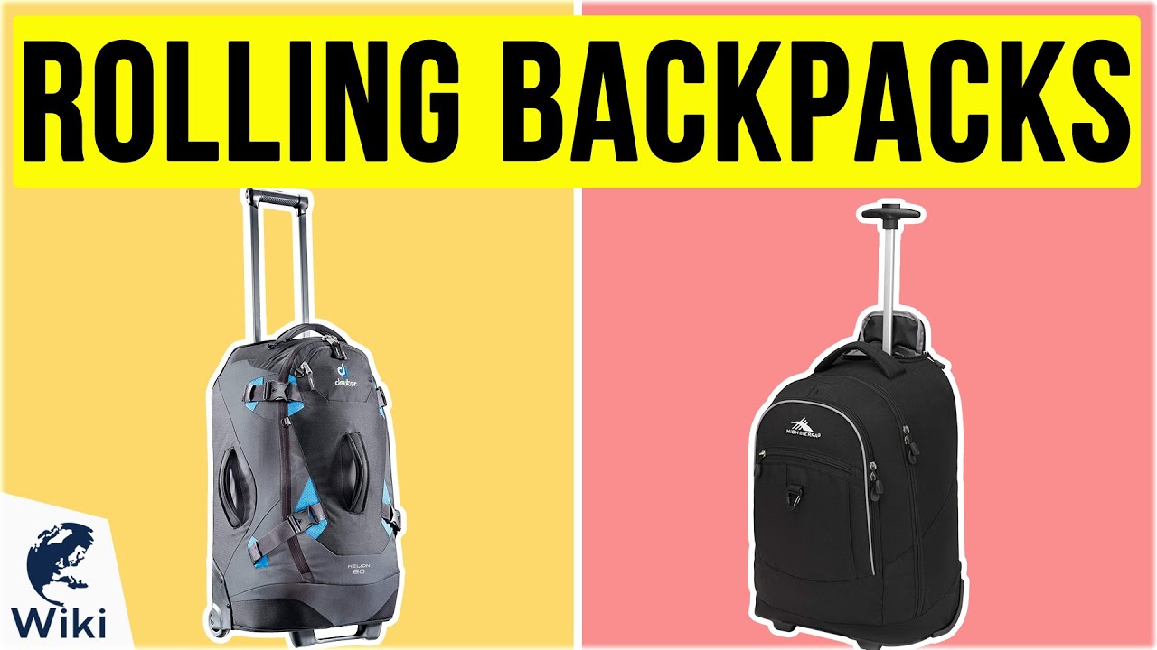 10 Rolling Backpacks 2020 YouTube