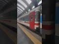 InterCity Pronto a Partire Da Milano Centrale