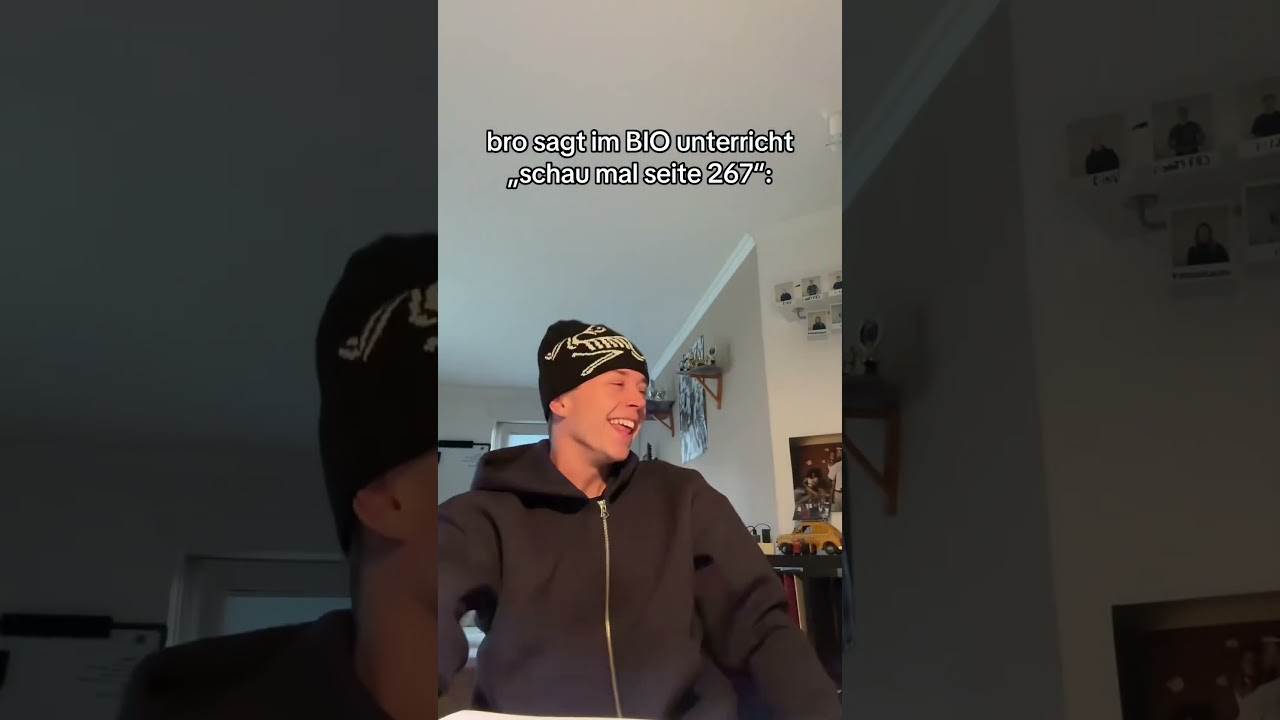 immer im bio buch 😂 