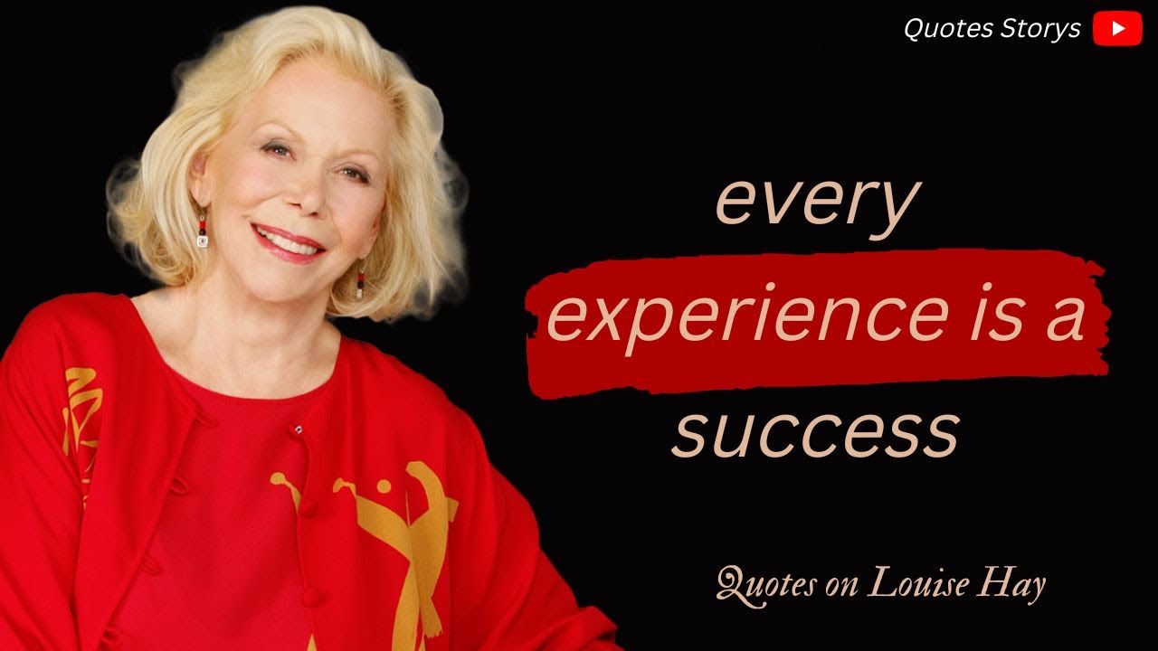 Louise Hay - These Simple Words Will Clean Your Mental State! | Life ...