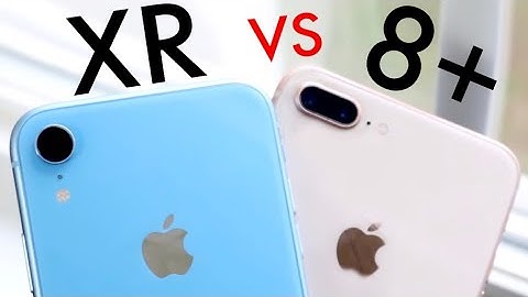 iPhone XR Vs iPhone 8 Plus In 2020! (Comparison) (Review)