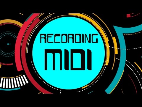 Recording MIDI in Bitwig 2 - Part One of our Song