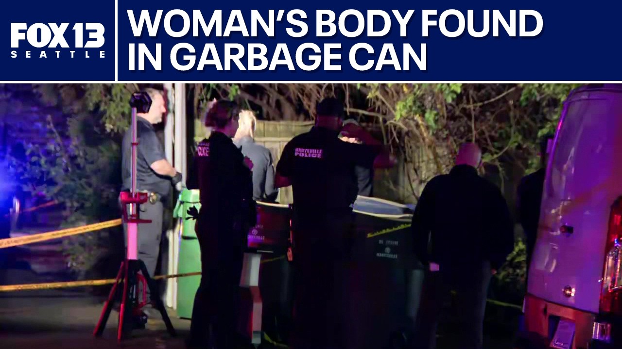 Woman found dead in trash bin in Marysville, WA | FOX 13 Seattle - YouTube