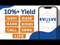 Competitive Sector Covered Call ETFs | Evolve ETFs BANK CALL BASE LIFE QQQY High Yield 10%+