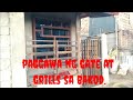 paggawa ng gate at grills sa pader