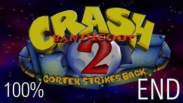 Crash Bandicoot 2 N. Sane Trilogy PS4 Walkthrough 100% | Cortex Strikes Back - ENDING