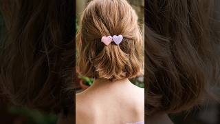 Cute heart hair pin tutorial ๐ฉท๐ #crafts #hanfmade #hairpins Cute heart hair pin tutorial ๐ฉท๐ #crafts #hanfmade #hairpins