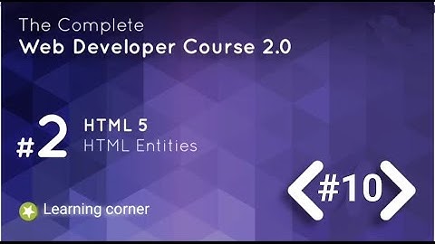 Web development || HTML Entities|| Iframes