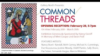 Common Threads: Fiber Art Show at Gallery North