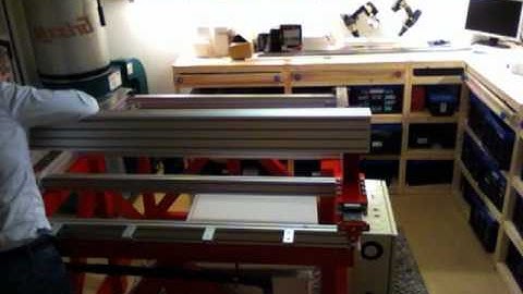 Installing the Y Axis and Fine Tuning for Squareness CRP4848 CNC Machine Kit