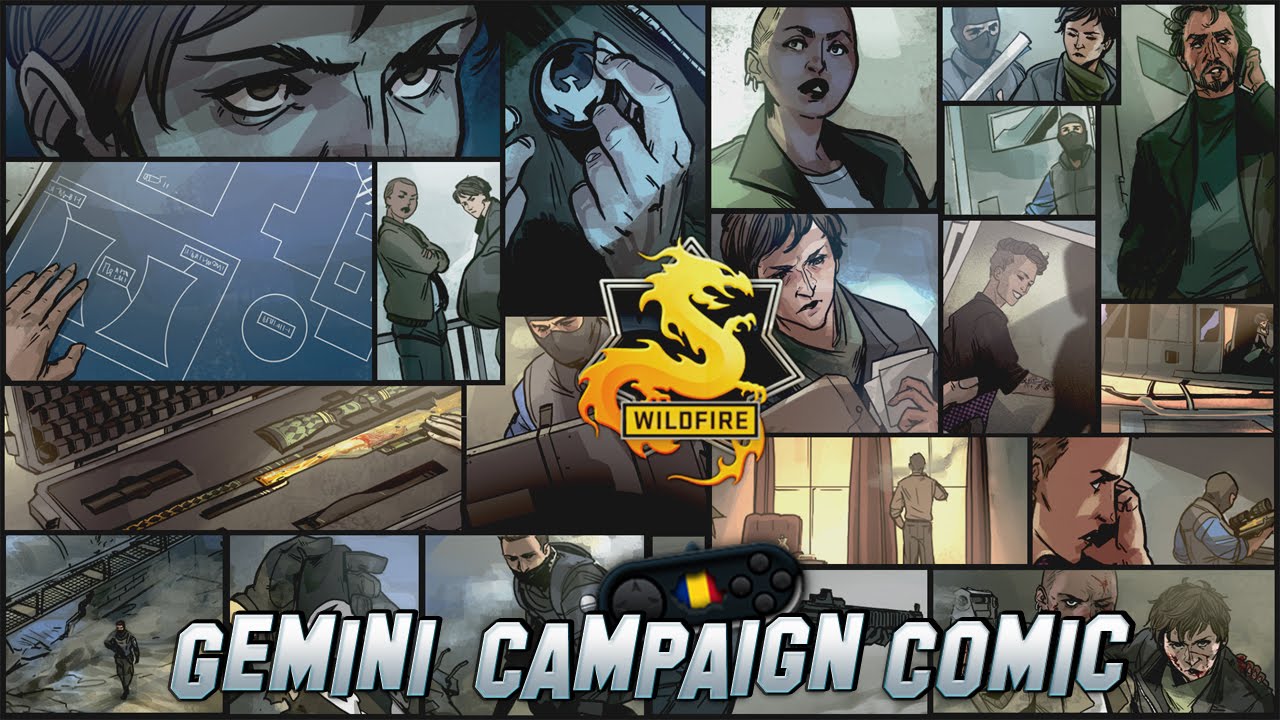 CS GO: Operation Wildfire Gemini Campaign Comic - YouTube