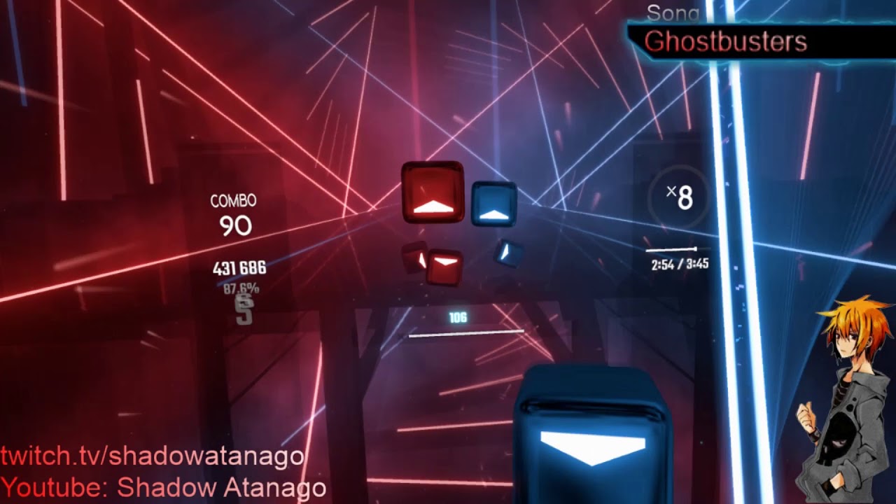 Beat Saber Expert (Ghostbusters) YouTube