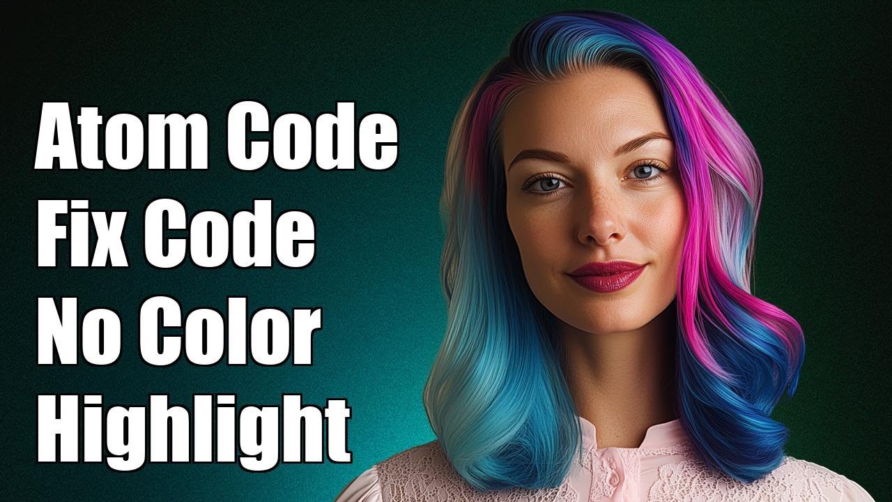 Atom Code Editor: How to Fix Code Not Highlighting in Color - YouTube