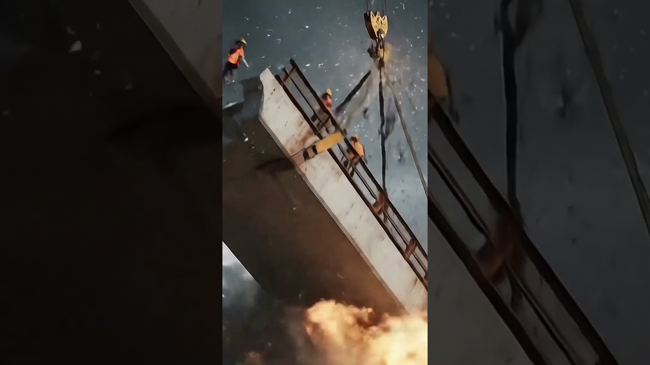 A massive building demolition in America #