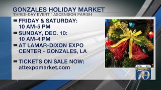 Go gift shopping at the Gonzales Holiday Market