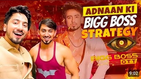 Adnaan Ne Bataya Apna Bigg Boss Ka Game Plan! | ‎@MrFaisu  ‎@Mr_Sheikh_78601 