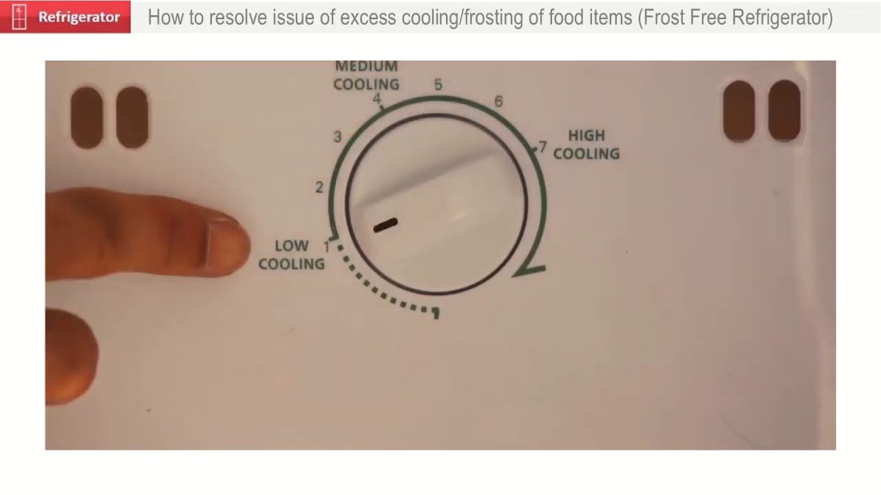 How To Control Lg Refrigerator Temperature 8. LG Frost Free Refrigerator – How to fix issue of excess cooling/frosting  of food? - YouTube