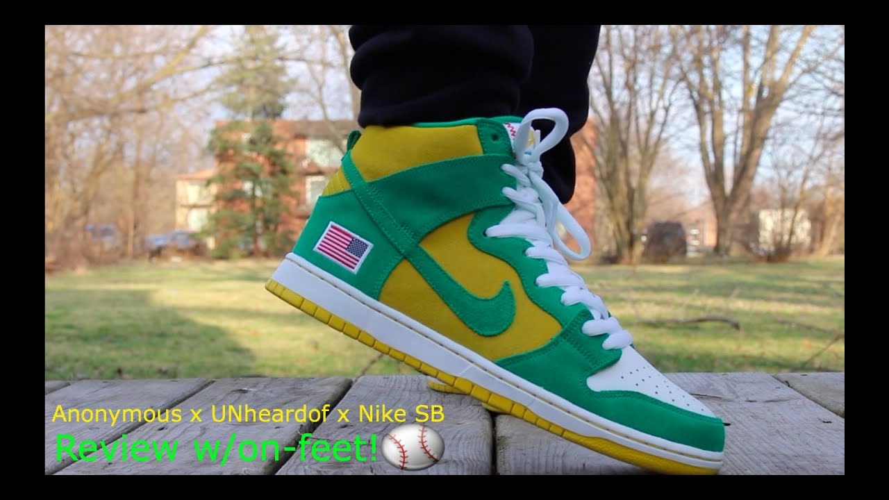 nike sb dunk oakland athletics