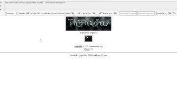 zixem.altervista.org/SQLi/ Level 1 Solution