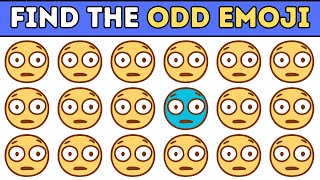 Find the Odd Emoji Out | Emoji Quiz Challenges