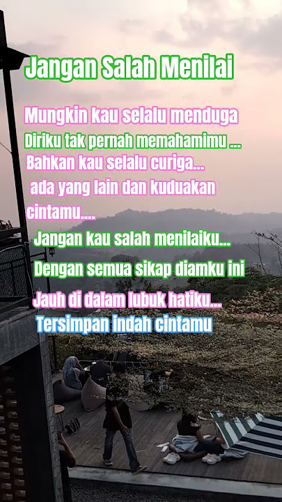 Lagu Jangan Salah Menilai