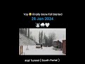 Snowfall start in Atul tunnel #deepak&amp;kajalvlogs #himachalpradeshweather #snowfallinhimachal #tatest