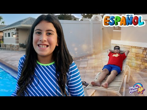 Maria Clara y JP en un día de vacaciones