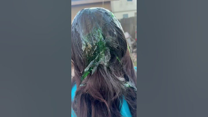Cum să îndepărtezi slime din păr 😱💇🏻‍♀️ #short