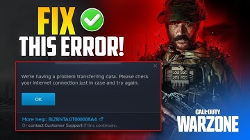 How to Fix Call of Duty Warzone 3.0 Error BLZBNTAGT000008A4. Warzone 3.0 on PC
