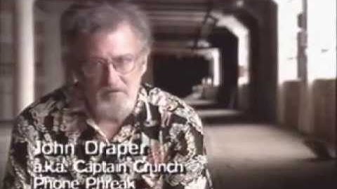 Hackers  The History Of Hacking - Phone Phreaking, Cap.Crunch, Wozniak, Mitnick