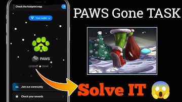 🐾 Airdrop All Point Back | PAWS Airdrop Christmas Update | Paws Airdrop Task Complete