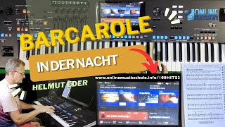 #145 BARCAROLE IN DER NACHT | Cover von Helmut Eder live am Yamaha Genos
