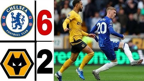 Résumé Chelsea 3 VS 1 Wolverhampton Premier League 2024-25 (J22)| Highlights|